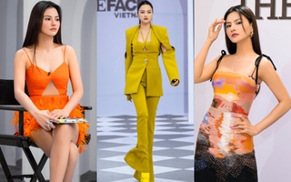 Phong cách thời trang của Vũ Thu Phương trong 3 ngày tuyển chọn thí sinh The Face 