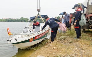 Vụ cô gái 23 tuổi Hải Như mất tích: Việc tìm kiếm tại sông Đáy đang gặp nhiều khó khăn