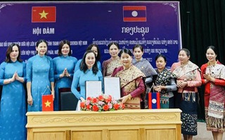 Hội LHPN tỉnh Thanh Hóa và Hội LHPN tỉnh Hủa Phăn ký kết Biên bản ghi nhớ giai đoạn 2022-2024