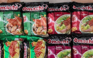Đài Loan thu hồi mì Omachi của Việt Nam vì chứa chất cấm