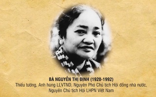 Kỷ niệm 30 năm ngày mất của Nữ tướng Nguyễn Thị Định: Tài cầm quân