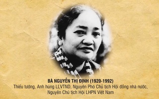 Kỷ niệm 30 năm ngày mất của Nữ tướng Nguyễn Thị Định: Trách nhiệm với đồng chí, đồng bào 