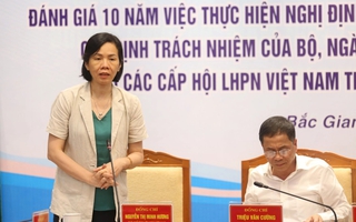 Bắc Giang: Đánh giá 10 năm thực hiện Nghị định về tạo điều kiện cho các cấp Hội tham gia quản lý nhà nước