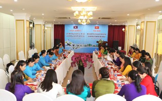 Liên hiệp Phụ nữ tỉnh Khăm Muộn (Lào) thăm và làm việc với Hội LHPN Hà Tĩnh