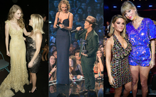 Taylor Swift: Sao nữ có chiều cao khủng nhất Hollywood biến Kim Kardashian thành tí hon