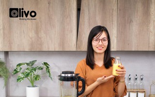 Máy làm sữa hạt OLIVO CB20 - Phương pháp chăm sóc sức khỏe tại nhà thời 4.0  