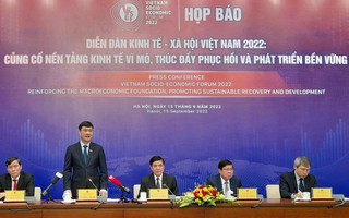 Sáng 18/9: Khai mạc "Diễn đàn kinh tế - xã hội Việt Nam 2022"