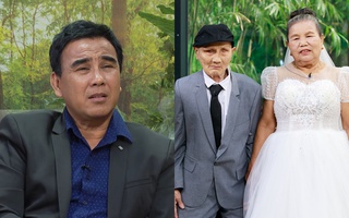 MC Quyền Linh xúc động làm chủ hôn cho cặp vợ chồng già sau 55 năm chung sống