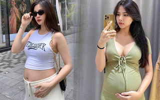 Nhan sắc 4 mỹ nhân Việt lúc mang thai