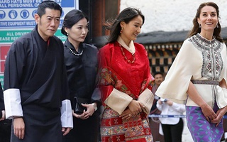 Hoàng hậu Bhutan tỏa sáng trong mọi khung hình