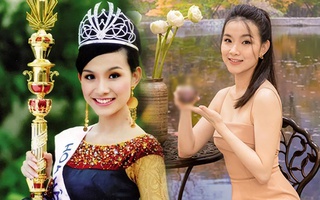 Hoa hậu Thùy Lâm livestream để mặt mộc, nhan sắc sau 14 năm "vẫn như xưa"