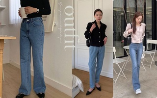 4 kiểu quần jeans tôn dáng hợp với mùa thu