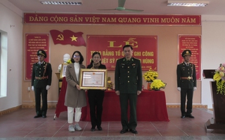 Lào Cai: Bộ đội biên phòng trao Bằng Tổ quốc ghi công cho 3 gia đình liệt sĩ