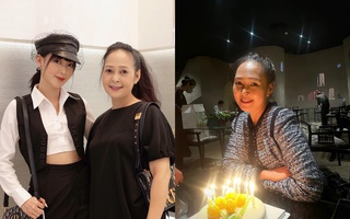 Hoa khôi Nam Định 60 tuổi vẫn trẻ trung, đứng cạnh con gái như chị em