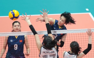 Tuyển bóng chuyền nữ Việt Nam ngược dòng, thắng Hàn Quốc ở Asiad