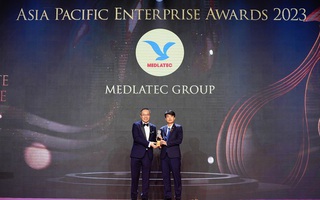 MEDLATEC - đơn vị y tế duy nhất được vinh danh “Doanh nghiệp xuất sắc Châu Á 2023”