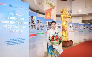 Họa sĩ Nguyễn Thu Thủy được vinh danh Gương mặt Hành động Việt Nam vì sự phát triển bền vững