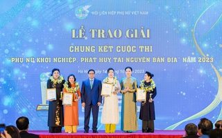 Hội LHPN Việt Nam cảm ơn các tổ chức, cá nhân đồng hành cùng phong trào phụ nữ khởi nghiệp 