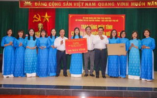 Thái Nguyên: 100% Hội LHPN cấp xã được trang bị máy tính