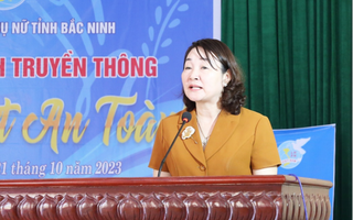 Bắc Ninh: Truyền thông “Chiếc thớt an toàn” cho gần 500 cán bộ, hội viên phụ nữ 
