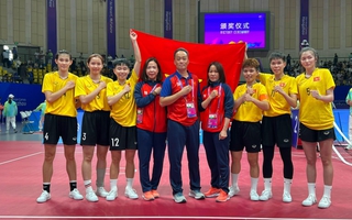 ASIAD 19: Đội tuyển cầu mây nữ mang huy chương vàng thứ 2 về cho Việt Nam