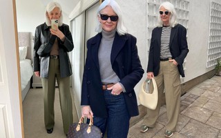 Fashion blogger 60 tuổi mặc đẹp và trẻ trung nhờ 5 món thời trang cơ bản