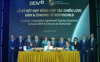 BIDV và Edmond de Rothschild hợp tác chiến lược cung cấp dịch vụ Private Banking hàng đầu Việt Nam 