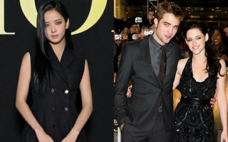 Jisoo (BLACKPINK) "bắt chước" Kristen Stewart để tham dự sự kiện cùng Robert Pattinson