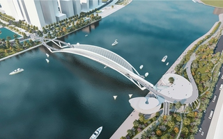 Doanh nghiệp đề xuất xây tặng cầu đi bộ hơn 1.000 tỉ đồng bắc qua sông Sài Gòn