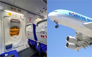 Hàn Quốc: Sử dụng ma túy đá, hành khách cố gắng mở cửa thoát hiểm máy bay trên không