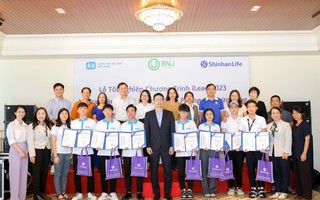 Shinhan Life chung tay thắp sáng tương lai cho thanh thiếu niên Làng trẻ em SOS Đà Nẵng 