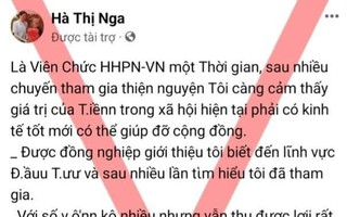 Cảnh báo mạo danh Chủ tịch Hội LHPN Việt Nam trên mạng xã hội để lừa đảo