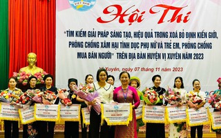 Hà Giang: Hội thi sáng tạo trong tuyên truyền vì phụ nữ trẻ em