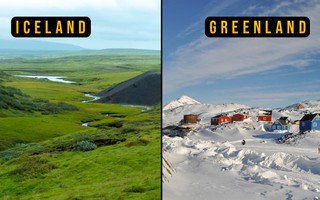 Vì sao Greenland và Iceland lại có được những cái tên trái ngược hoàn toàn với thực tế?