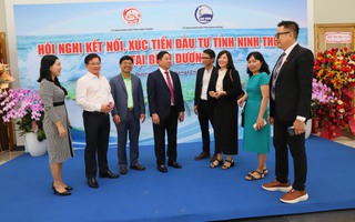Ninh Thuận đẩy mạnh hợp tác, kết nối đầu tư với Bình Dương