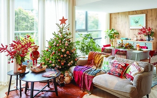 Tiết kiệm chi phí với “bản sao” của cây thông Noel