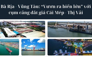 Bà Rịa - Vũng Tàu: “Vươn ra biển lớn” với cụm cảng đắt giá Cái Mép - Thị Vải