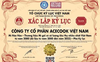 Mì Hảo Hảo vào top 10 Thương hiệu tốt nhất Việt Nam năm 2023