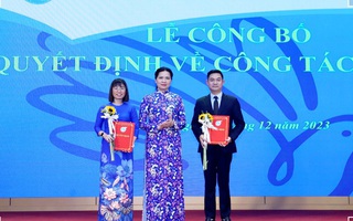 TƯ Hội LHPN Việt Nam công bố và trao Quyết định bổ nhiệm cán bộ