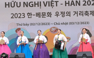 Sắc màu Lễ hội Con đường văn hóa hữu nghị Việt - Hàn 2023