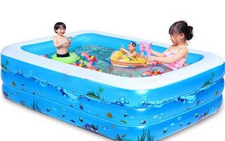 Đảm bảo an toàn cho trẻ khi có bể bơi mini tại nhà