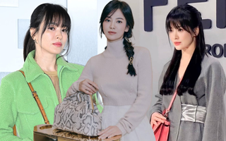 5 cách buộc tóc "hack tuổi" của Song Hye Kyo