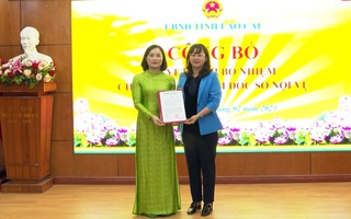 Lào Cai có tân Phó Giám đốc Sở Nội vụ là nữ