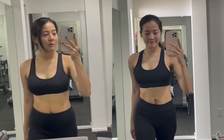 Karen Nguyễn giảm 23kg sau sinh, về lại vóc dáng như thời con gái