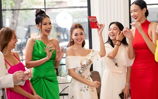 Ngọc Châu tái xuất sau Miss Universe 2022, đọ sắc cùng dàn mỹ nhân Vbiz