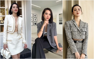 Mặc blazer đẹp như Quỳnh Lương: 4 mẫu áo sang chảnh, hack chiều cao cực siêu 