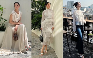 Hoa hậu Phương Khánh chuyên diện đồ trắng, nhờ "biến hóa" khéo mà không nhàm chán
