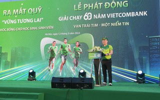 Vietcombank ra mắt Quỹ “Vững tương lai” và phát động Giải chạy kỷ niệm 60 năm thành lập