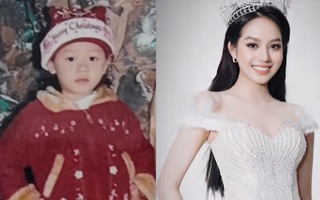 Fan thích thú với hình ảnh thơ ấu của Hoa hậu Thanh Thủy