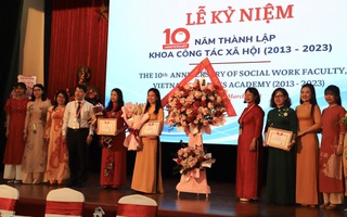  Khoa Công tác Xã hội, Học viện Phụ nữ Việt Nam kỷ niệm 10 năm thành lập